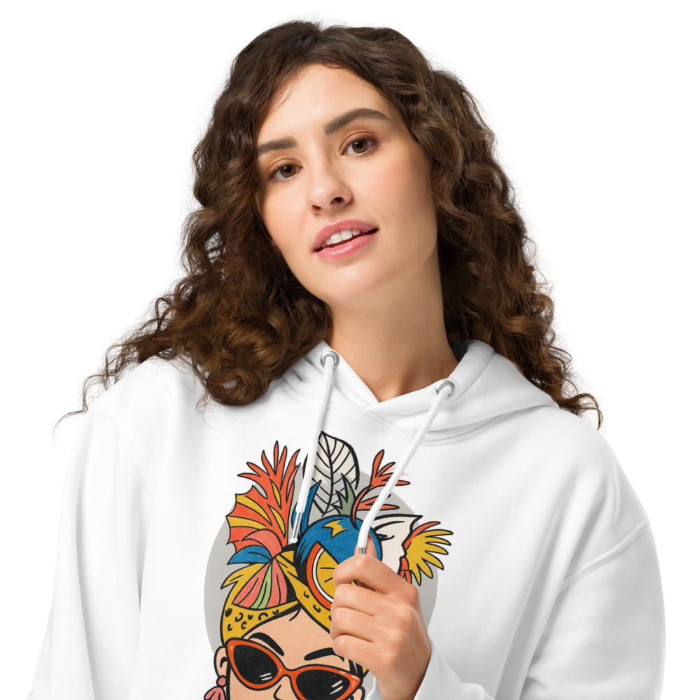 Unisex organic relaxed hoodie