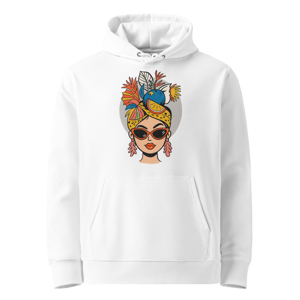 Unisex organic relaxed hoodie
