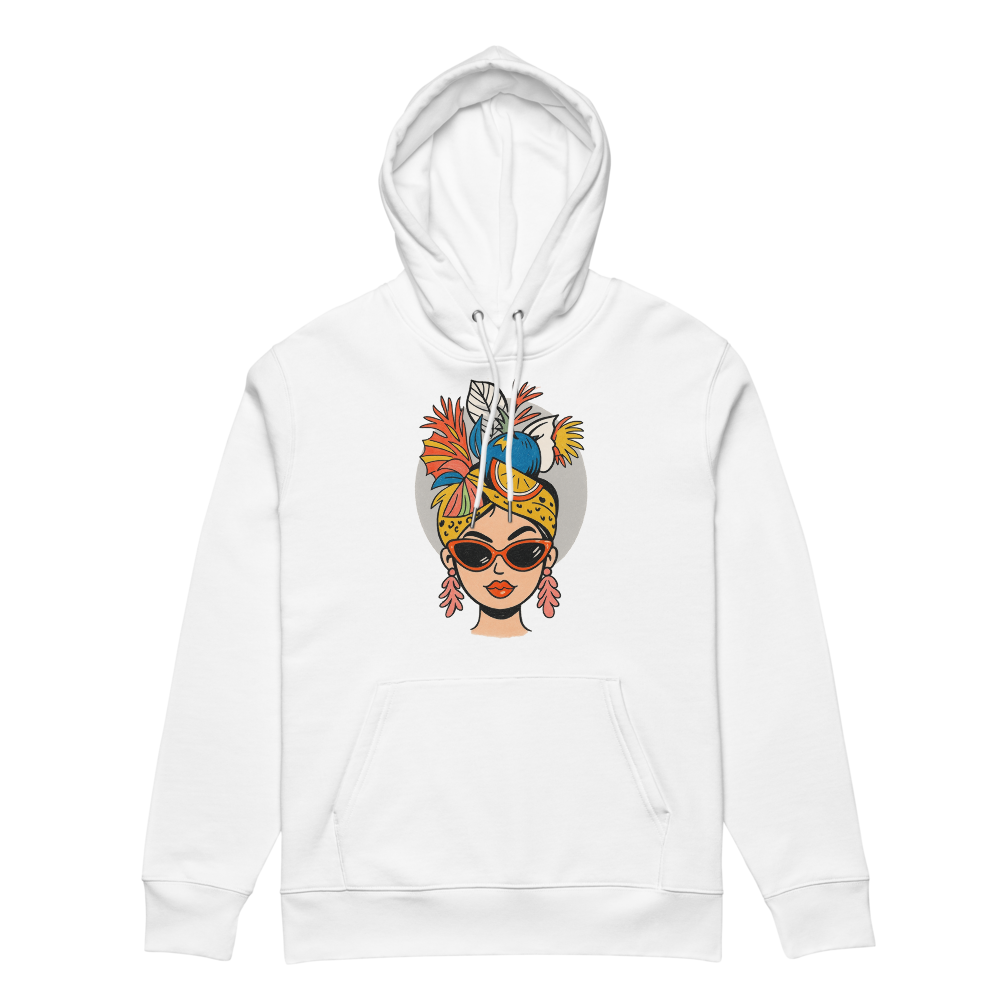 Unisex organic relaxed hoodie