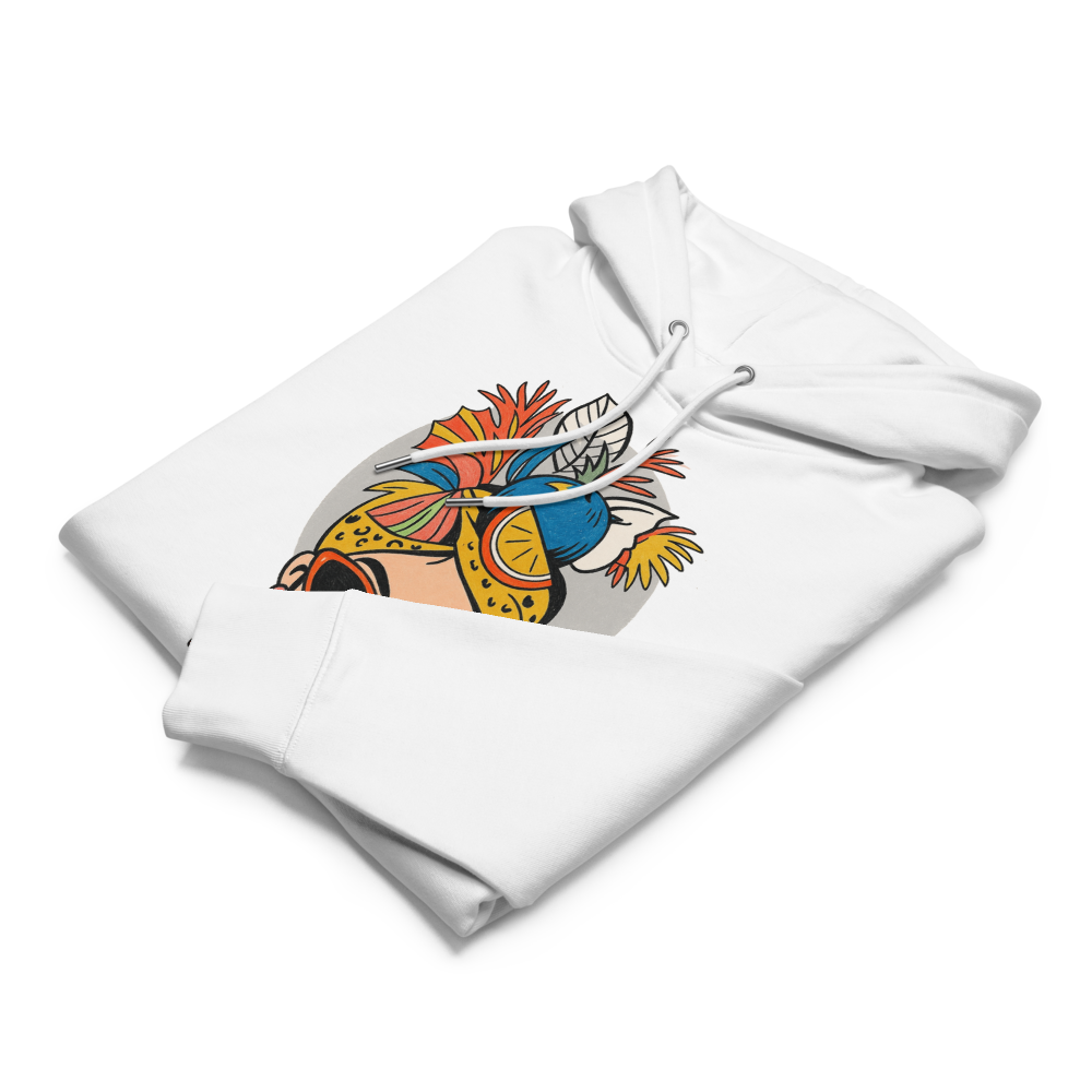 Unisex organic relaxed hoodie