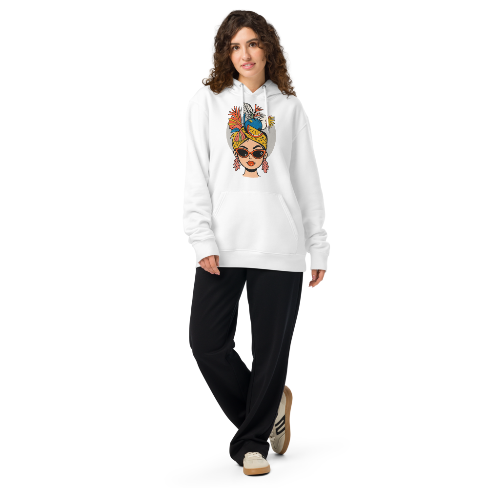 Unisex organic relaxed hoodie